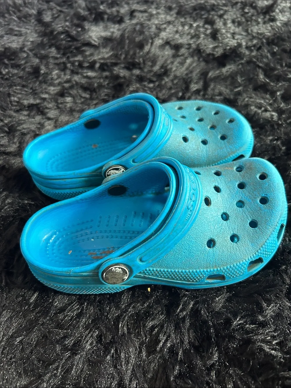 CROCS Kids Classic Clog in Turquoise Blue